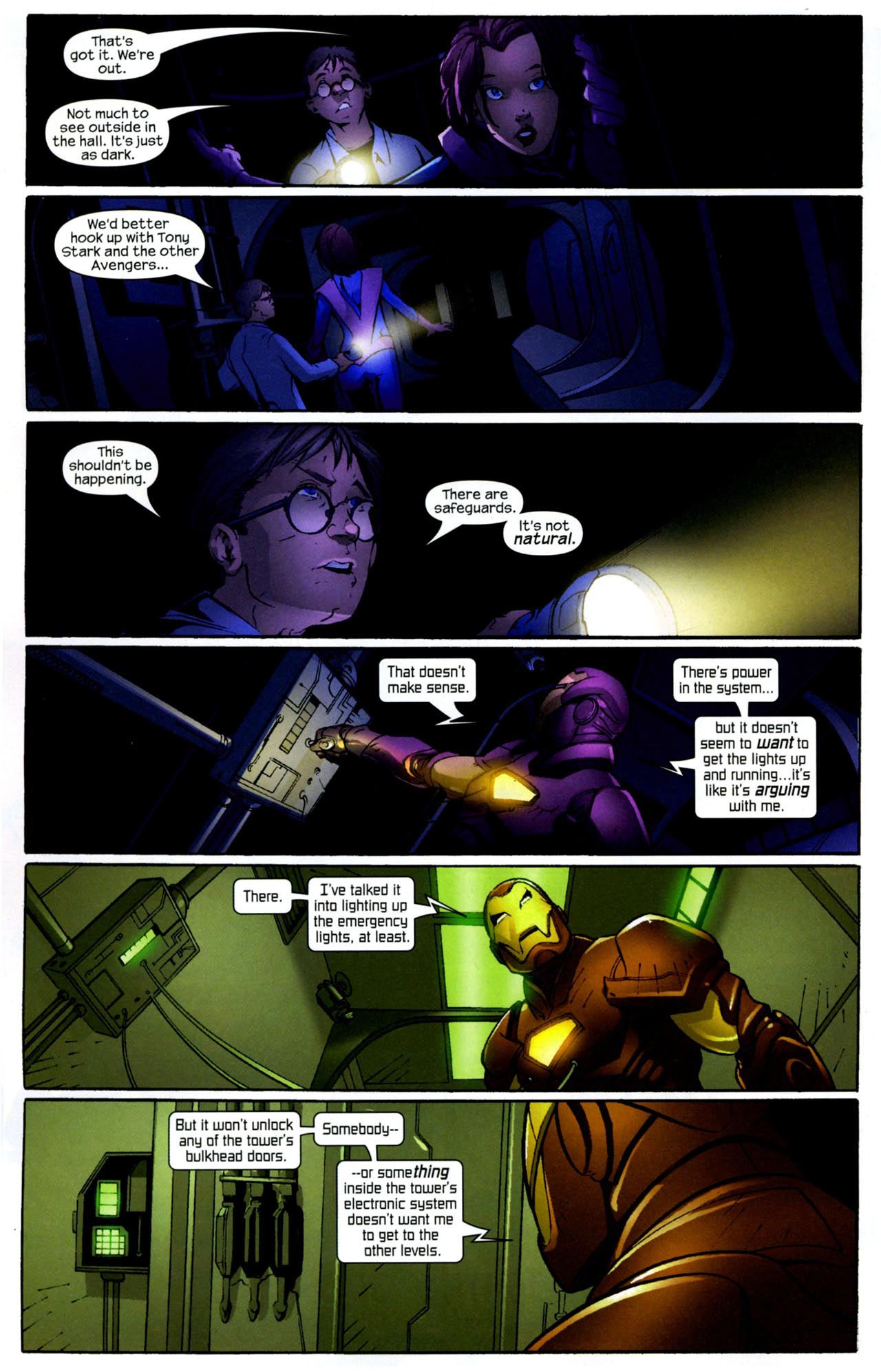 Read online Marvel Adventures The Avengers comic -  Issue #17 - 10