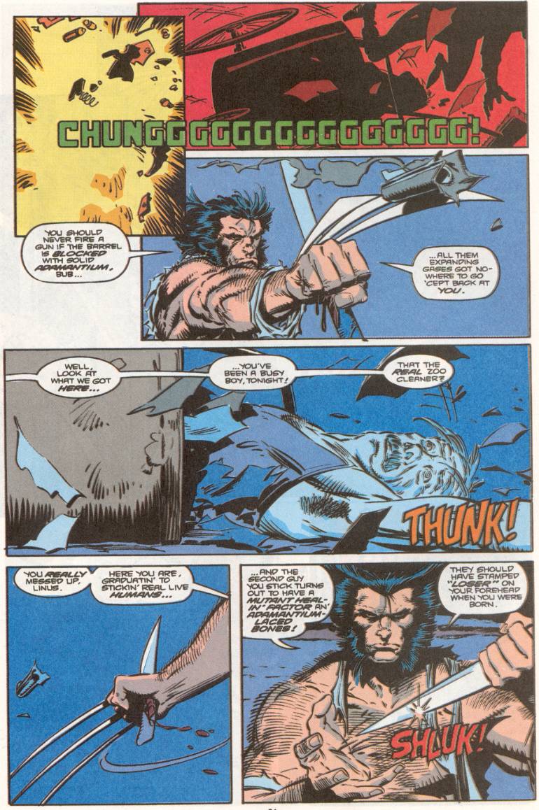 Read online Wolverine (1988) comic -  Issue #43 - 16