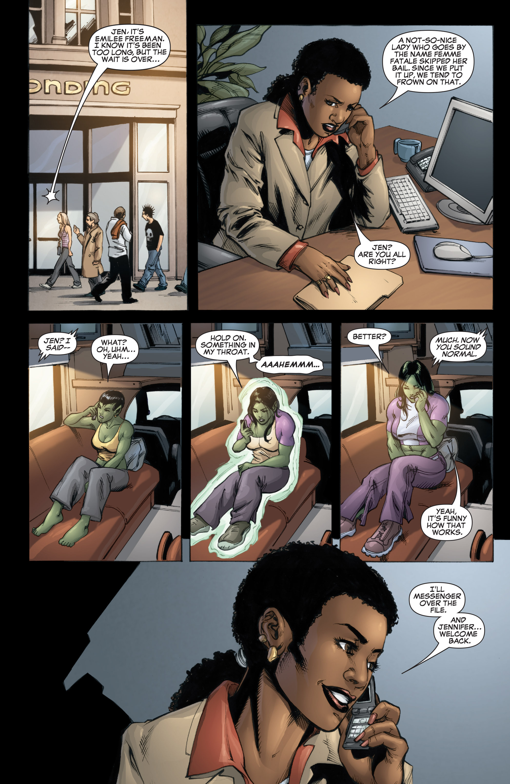 Read online She-Hulk (2005) comic -  Issue #37 - 19