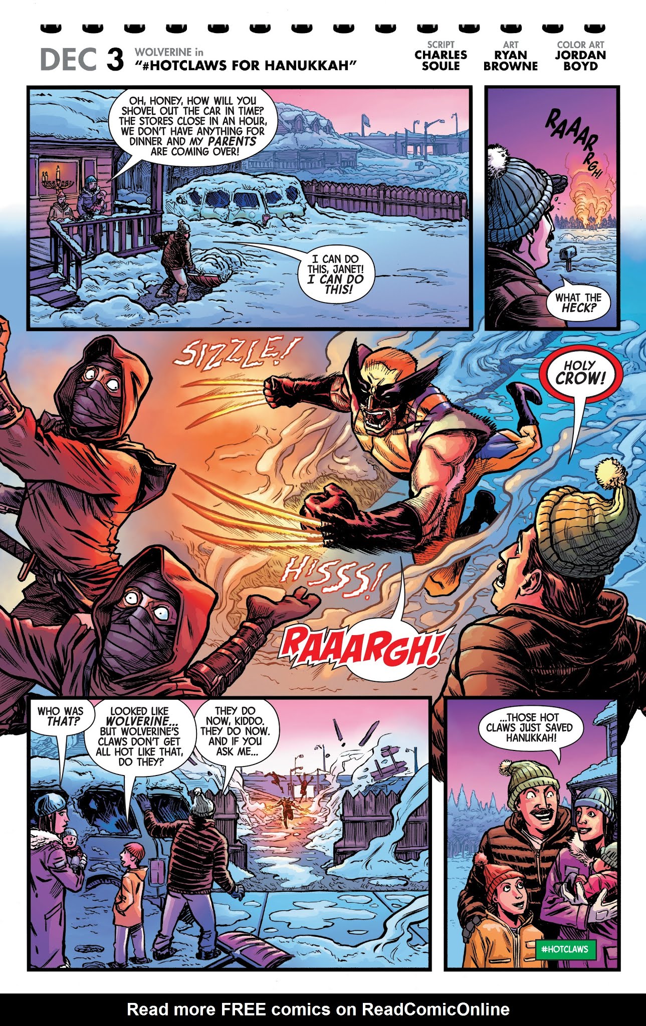 Read online Merry X-Men Holiday Special comic -  Issue # Full - 5