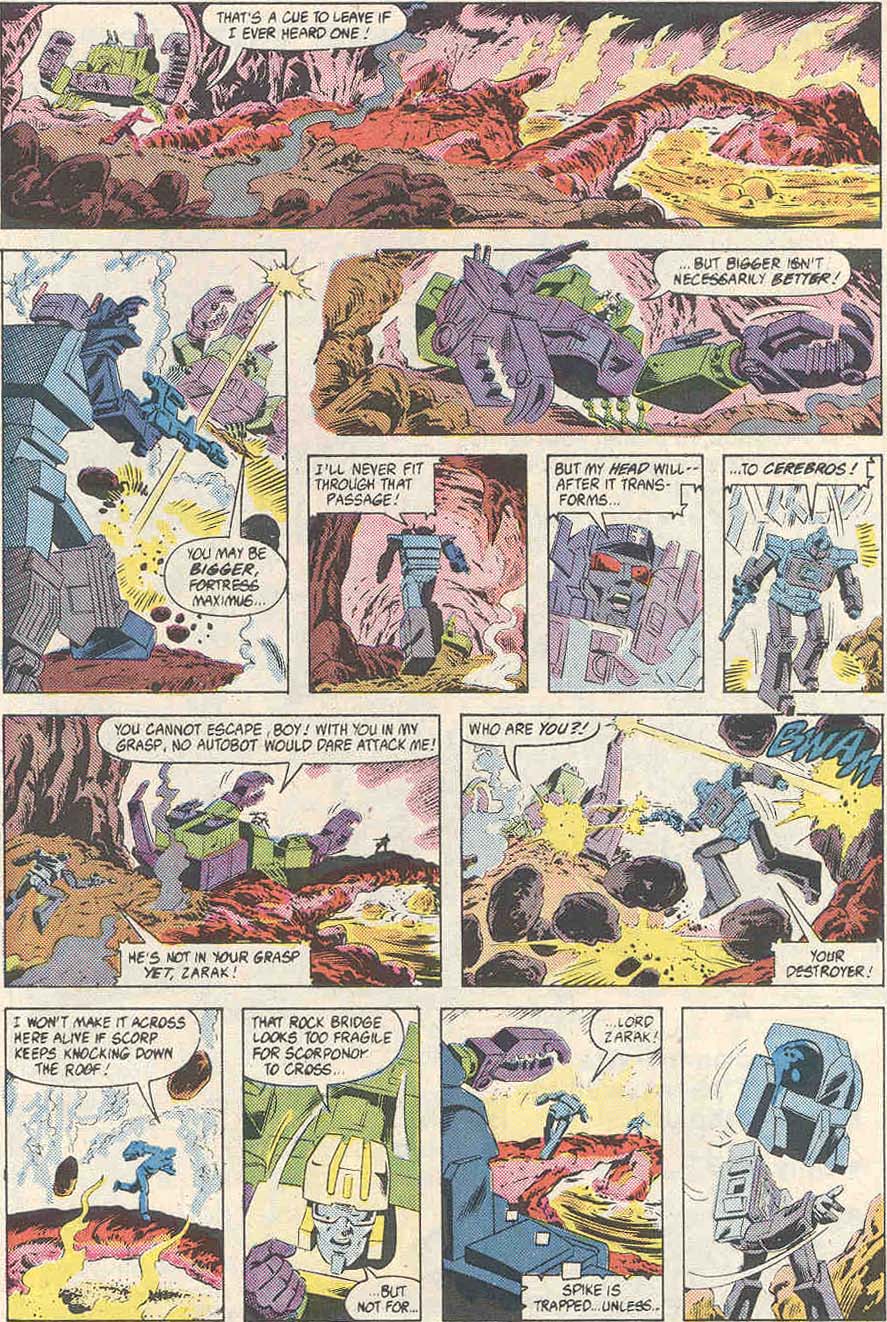 The Transformers (1984) issue 38 - Page 21