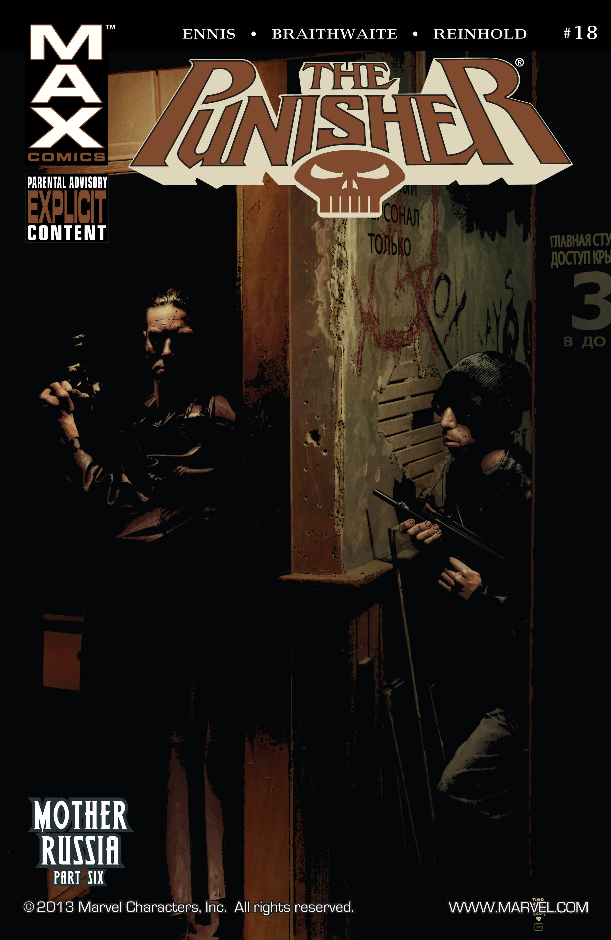 Read online The Punisher: Frank Castle MAX comic -  Issue #18 - 1