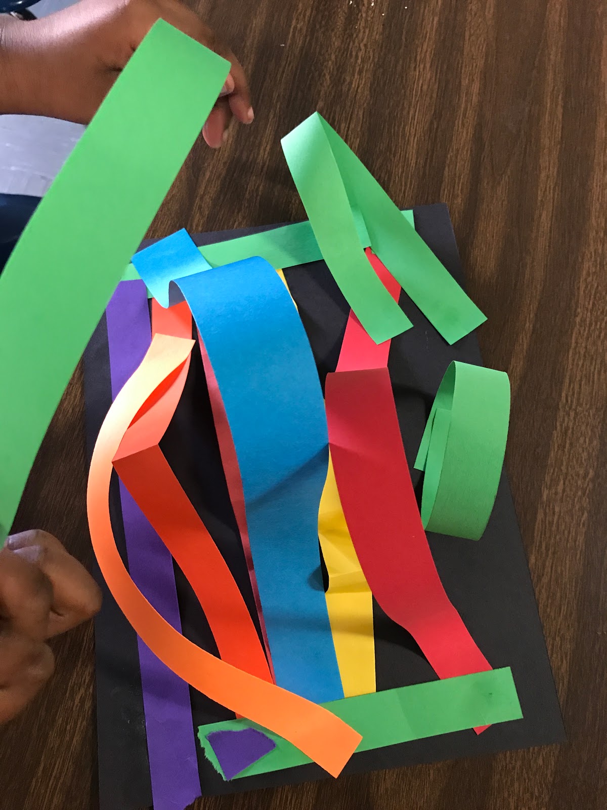 Elements of the Art Room Kindergarten Line Sculptures