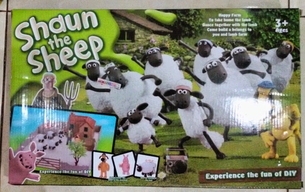 SHAUN THE SHEEP FIGURES - Toko mainan anak lengkap dan harga menarik