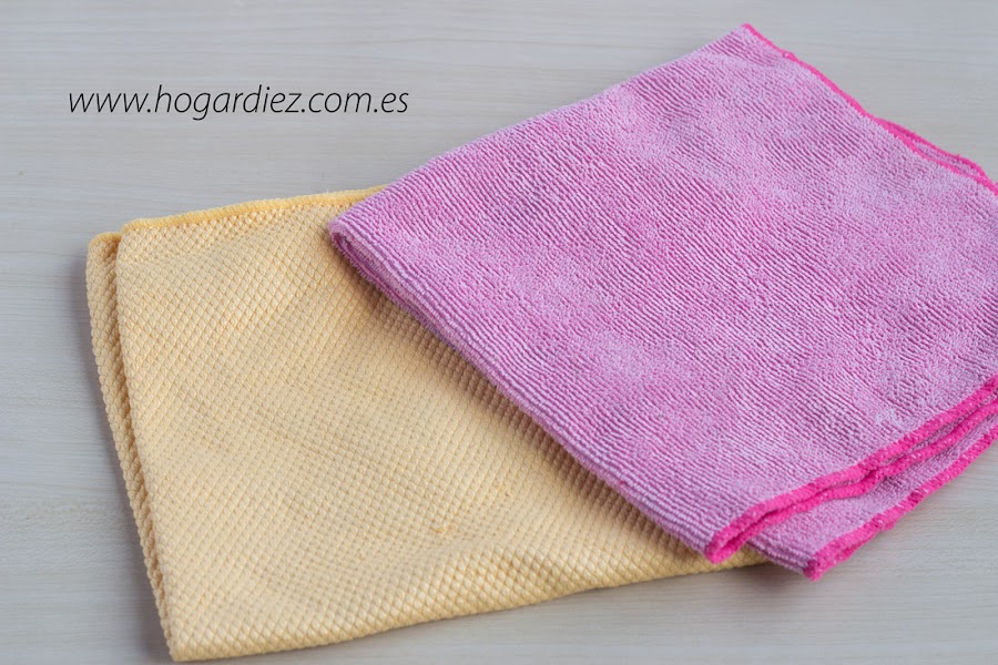 Mi bayeta perfecta para limpiar cristales