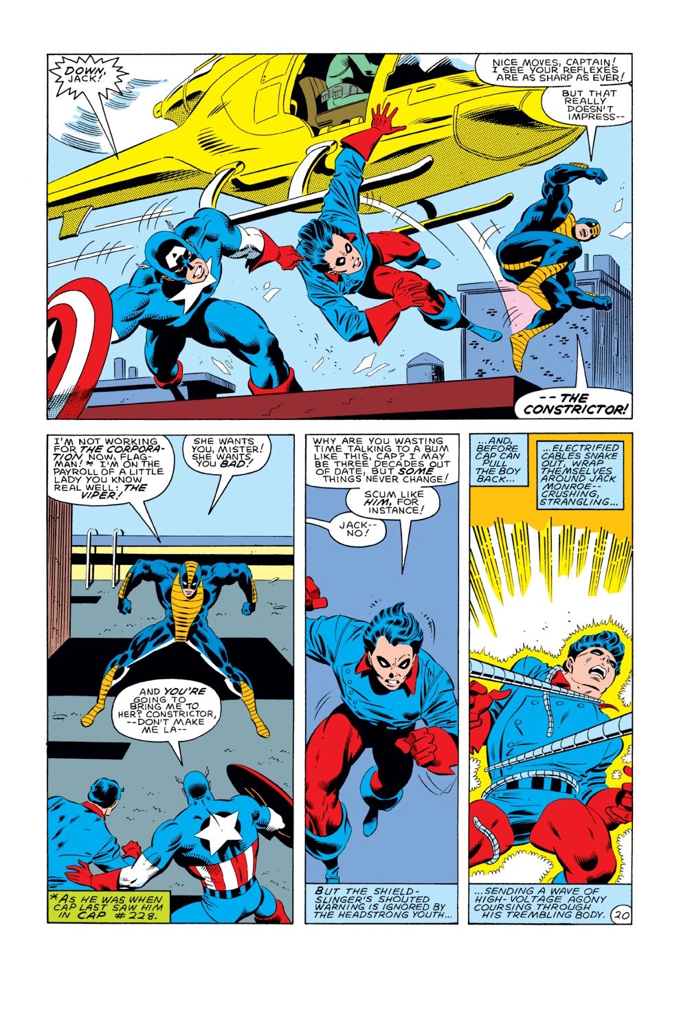 Read online Captain America (1968) comic -  Issue #281 - 21