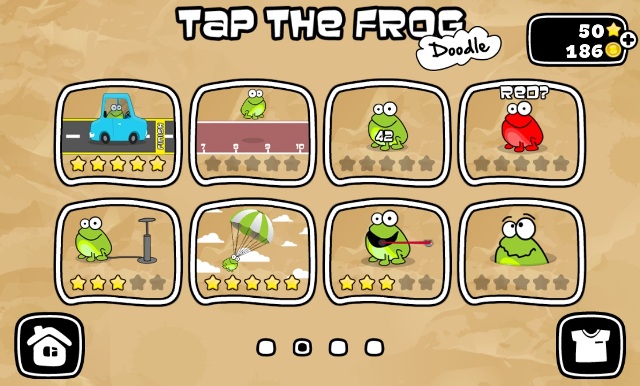 Juego Android Tap the Frog