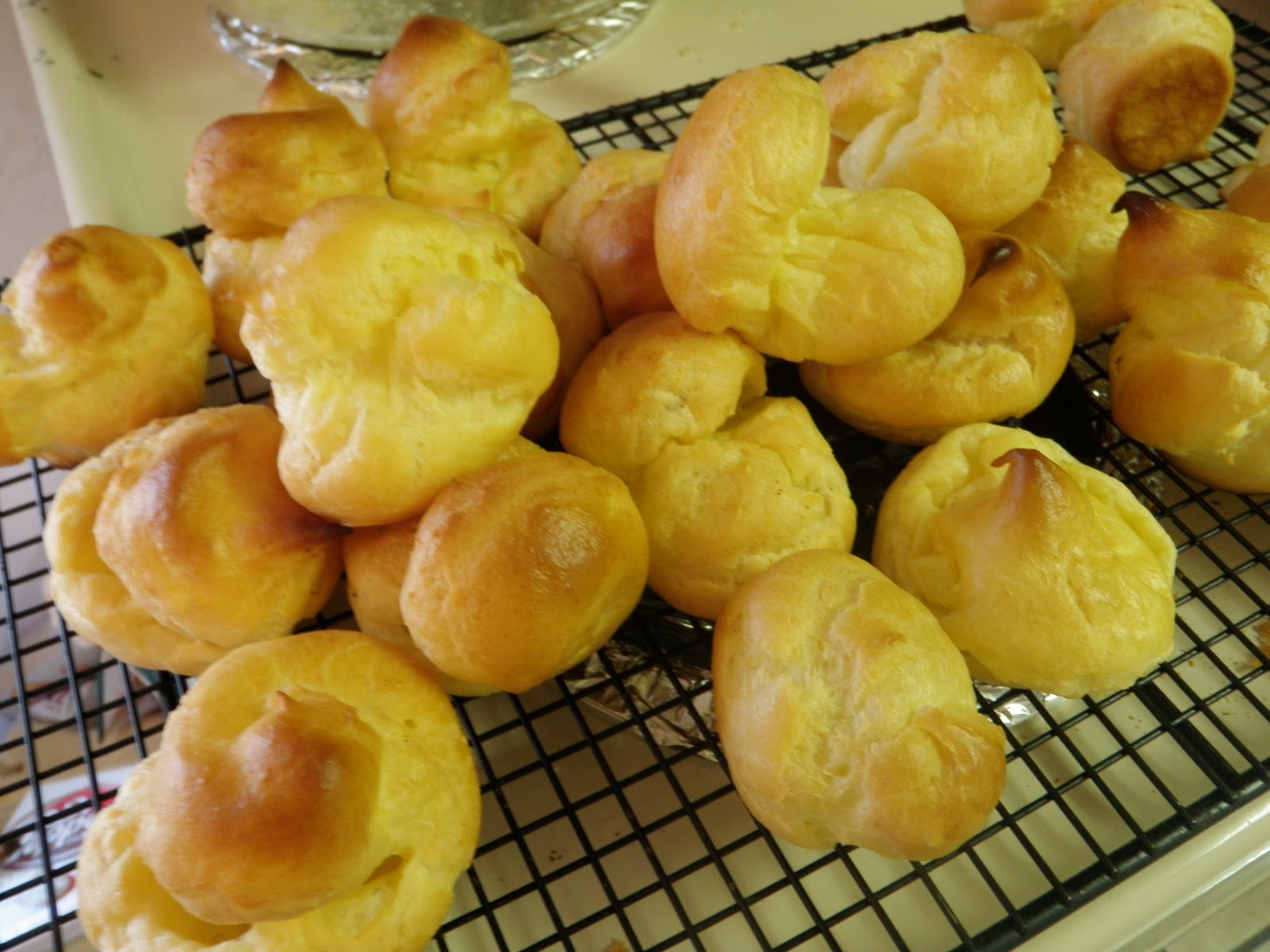 Cake Optimist Lobster Tails and Cream Puffs