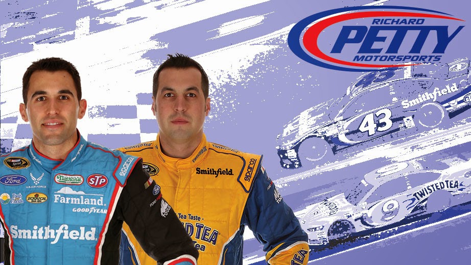 Richard Petty Motorsports = Aric Almirola and Sam Hornish Jr.