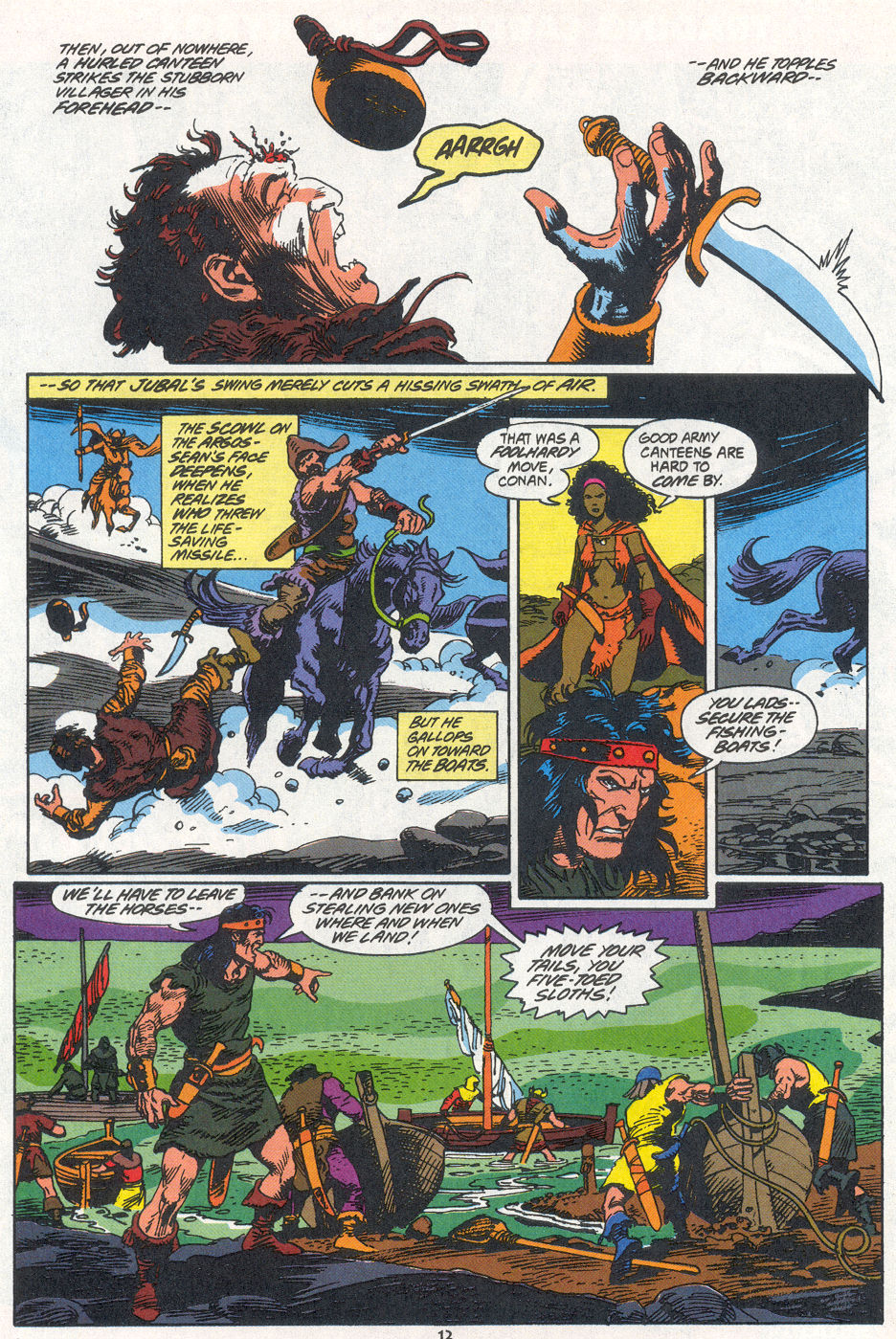 Read online Conan the Barbarian (1970) comic -  Issue #270 - 9