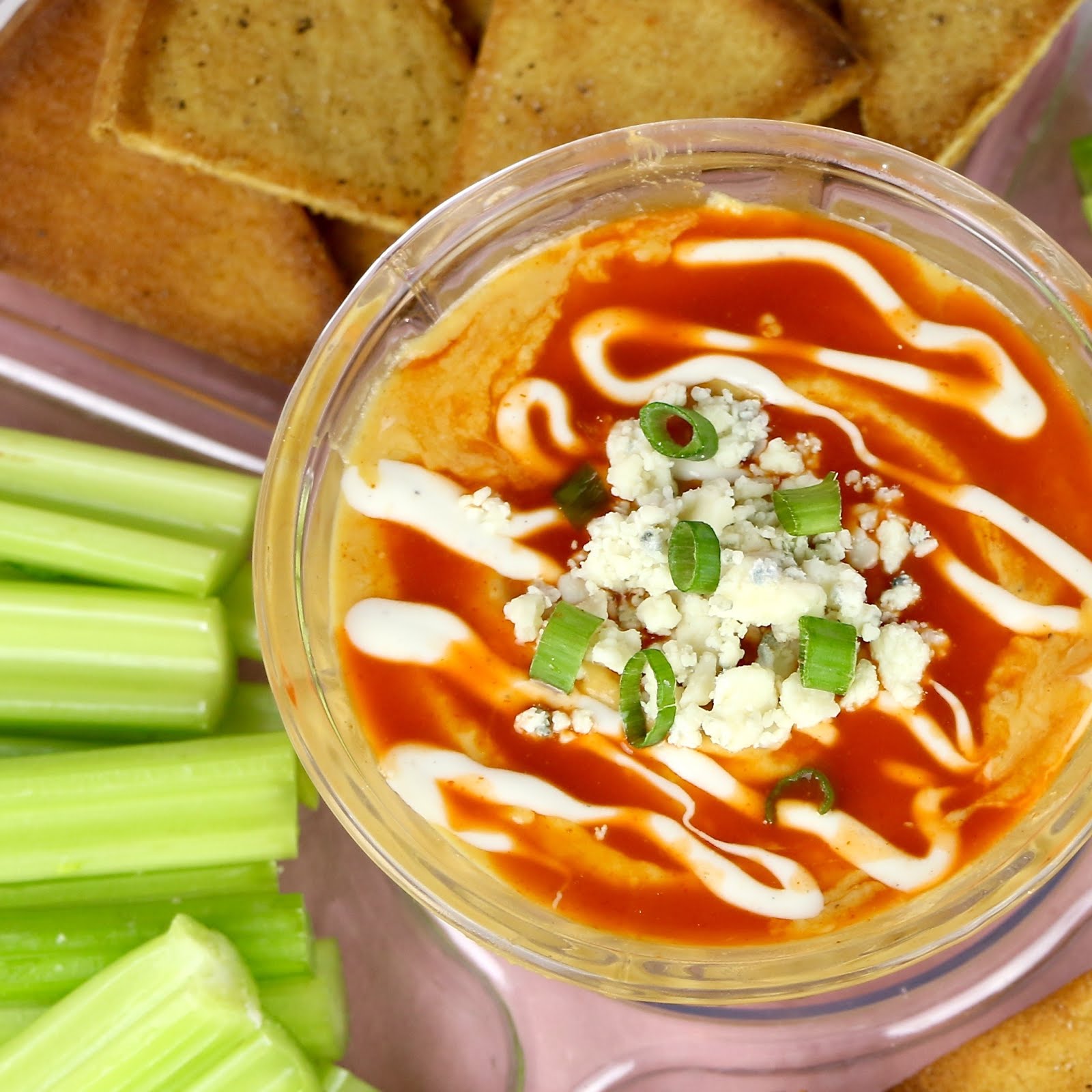 Easy Buffalo Hummus Dip The Lindsay Ann