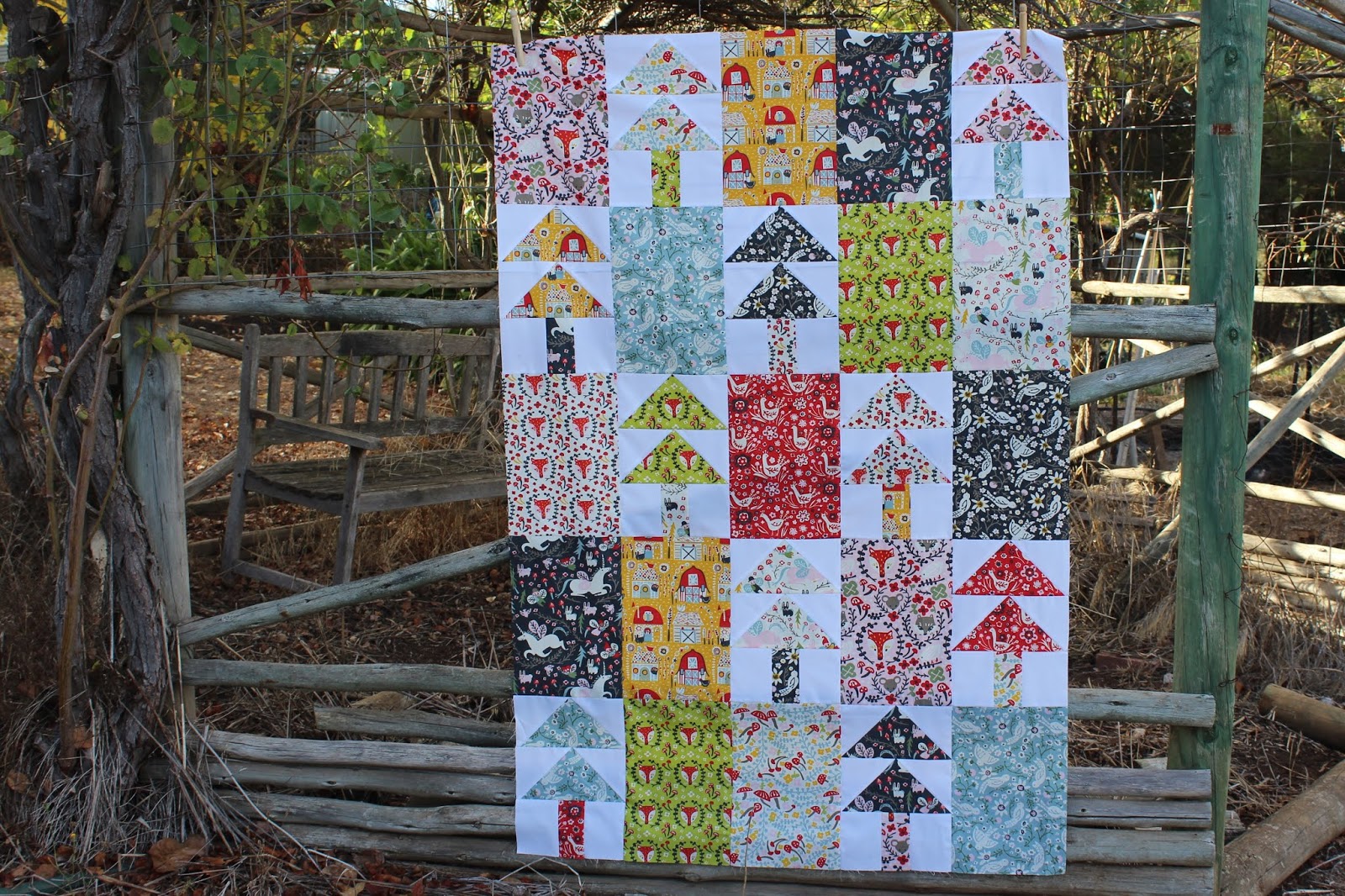Kate Henderson Quilts Little Trees Quilt Pattern
