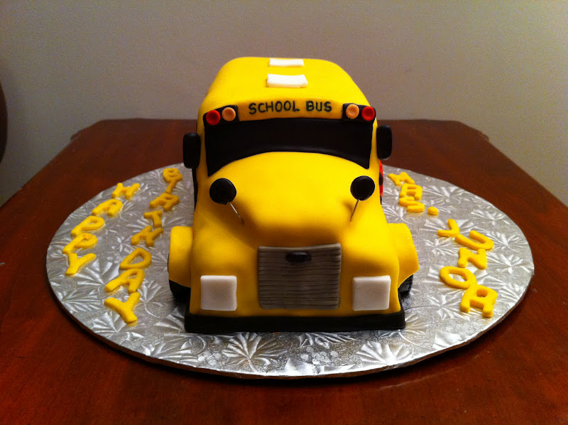 Love Dem Goodies: School Bus Cake