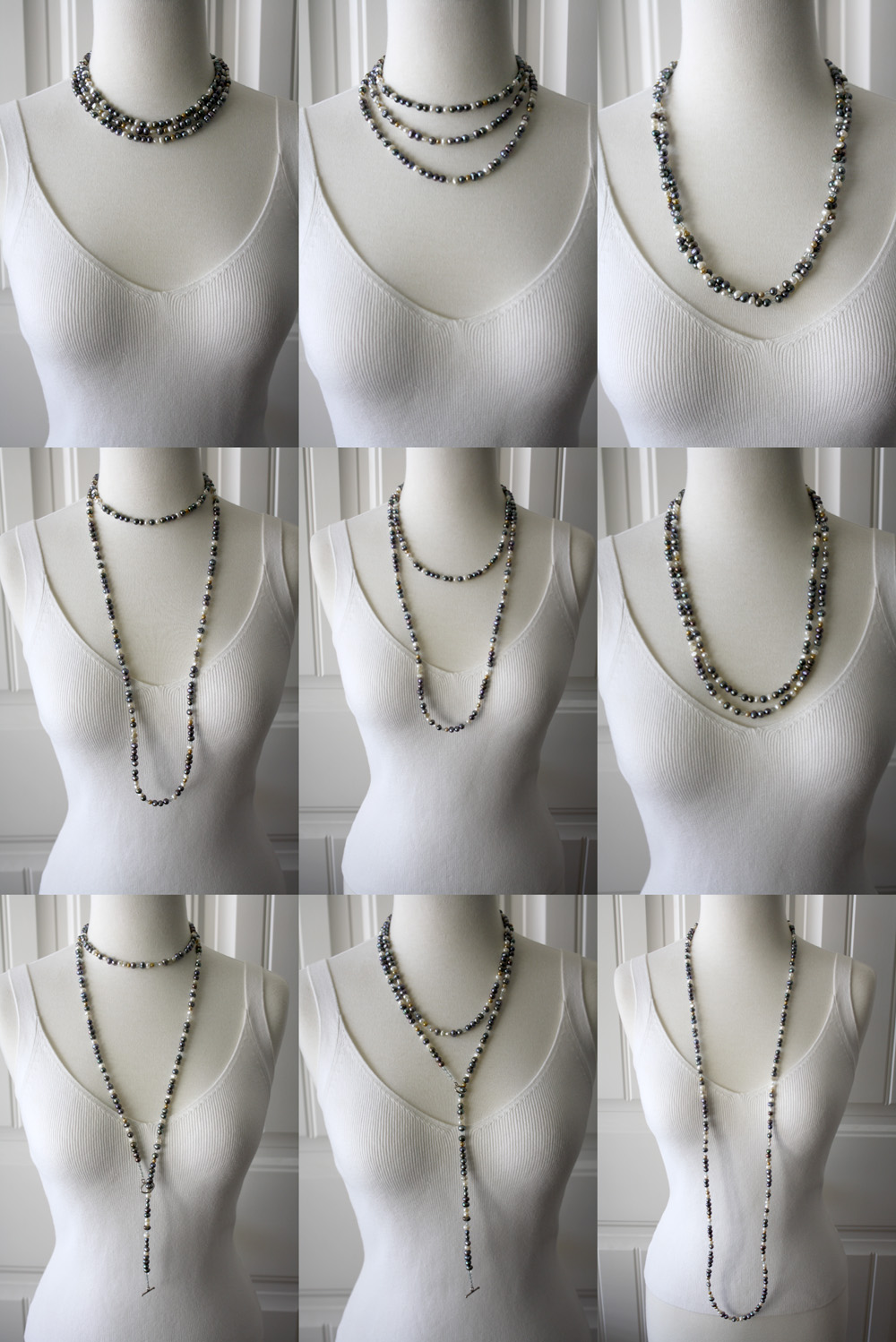 eNVe Designs: How to get more styles from your eNVe 50-inch Wrap necklaces!