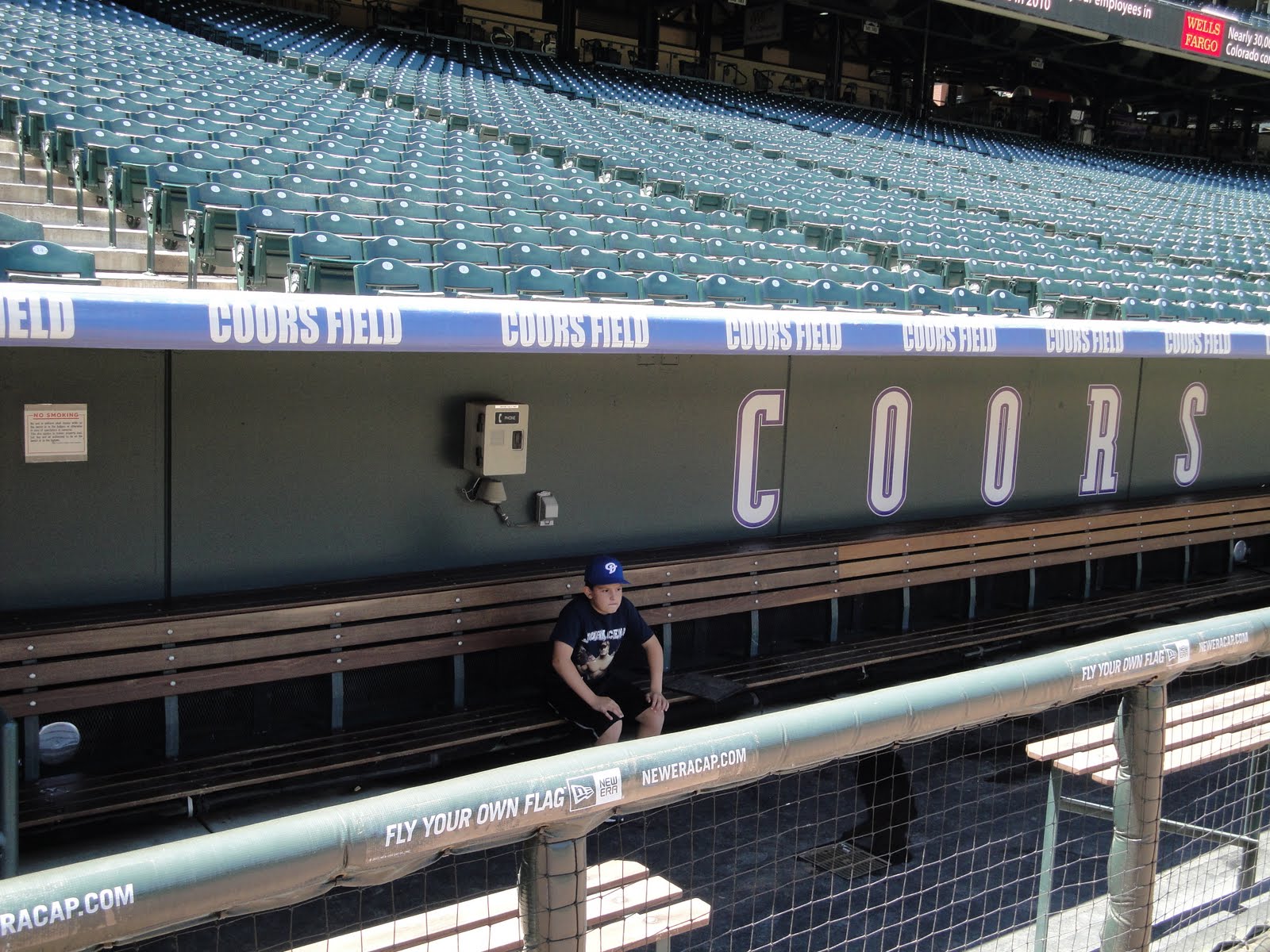 Lance and Michael's Excellent Baseball Adventure Coors Field, Denver