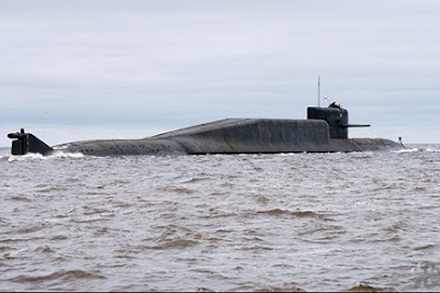 Russia launches tula Delta-4 class nuclear submarine submarine