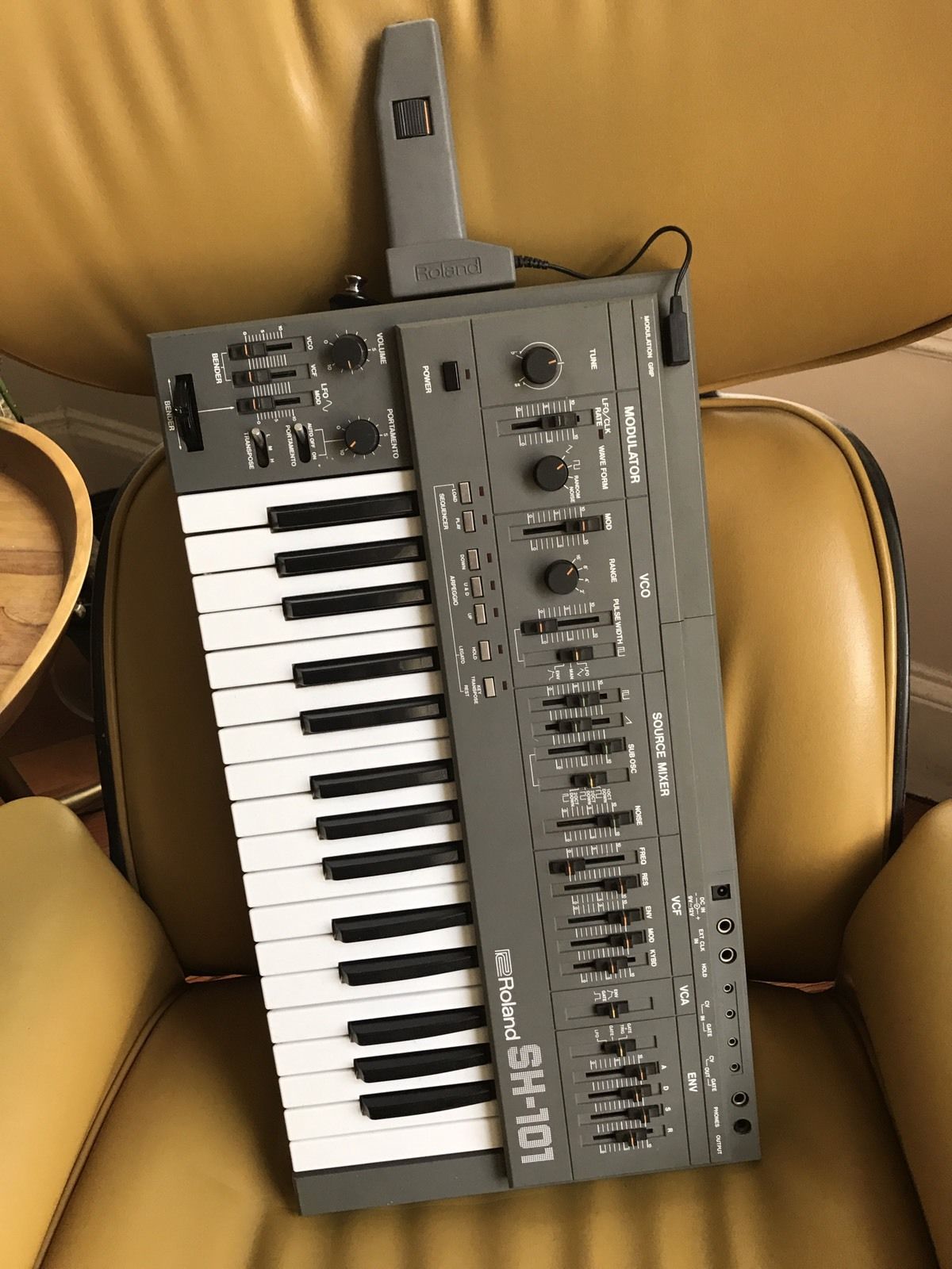 MATRIXSYNTH Roland SH101 Vintage Analog Synthesizer Synth + MGS1