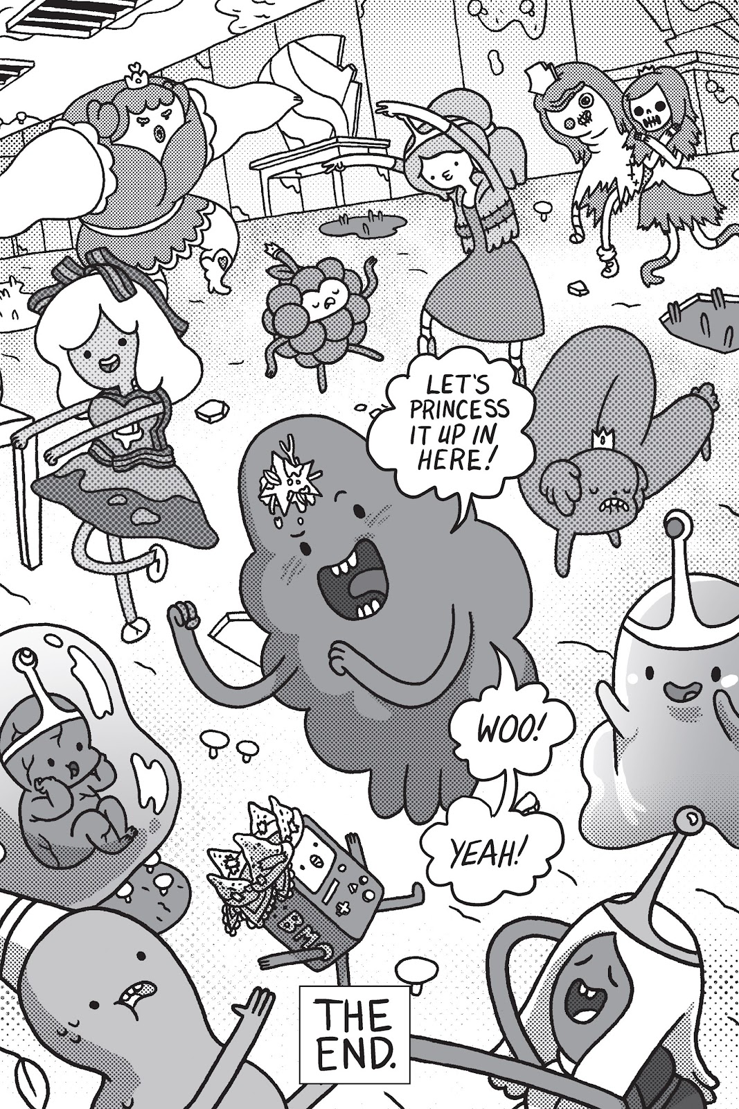Read online Adventure Time: Pixel Princesses comic - Issue # Full - 151