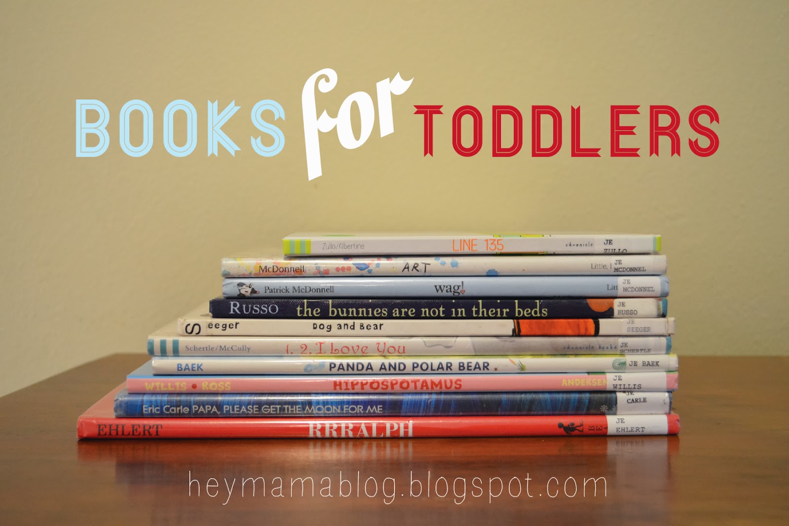 The Long Way Home: Evie Reads • Books for Toddlers