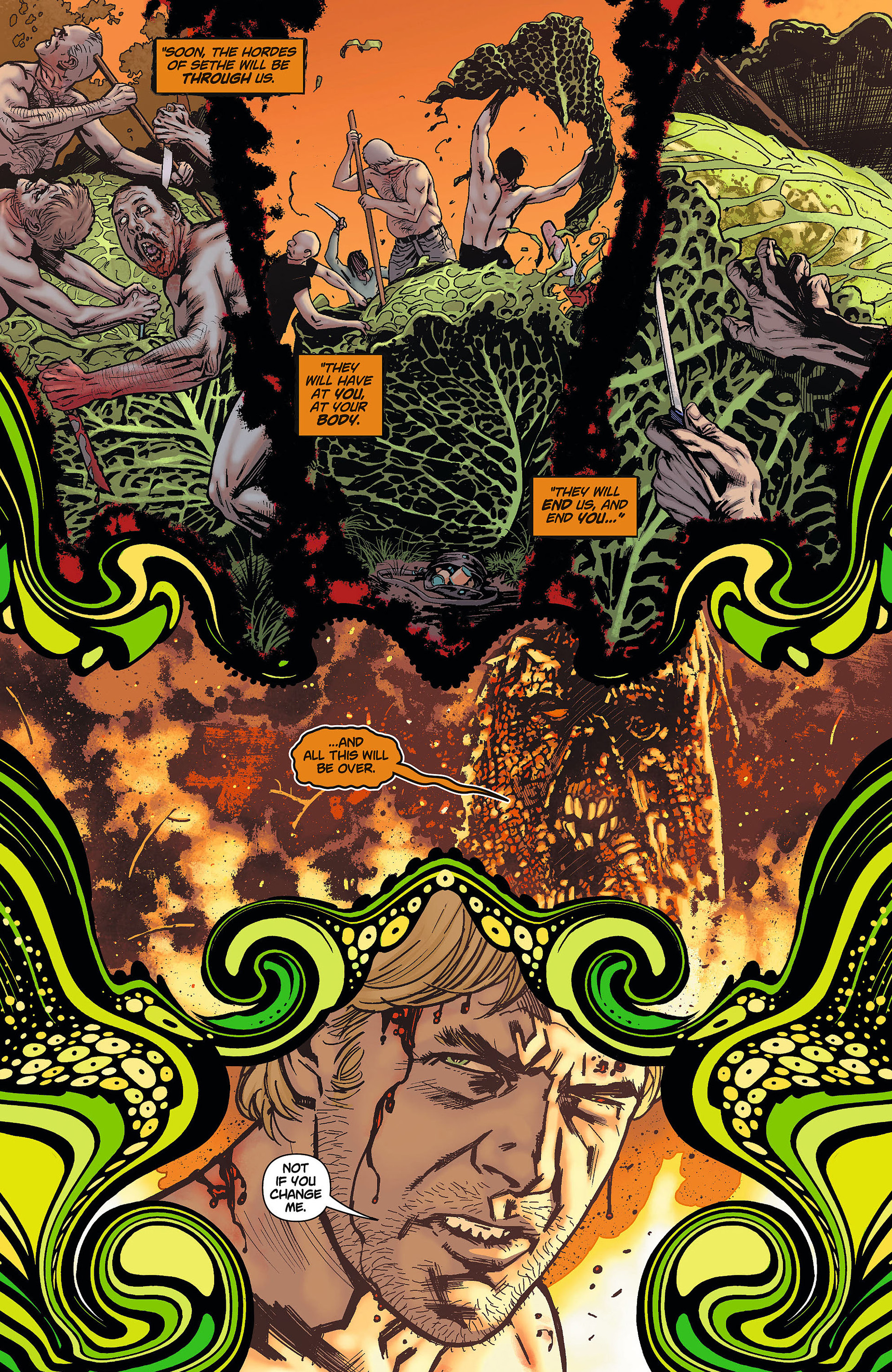 Read online Swamp Thing (2011) comic -  Issue #7 - 12