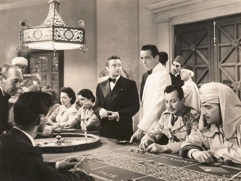 Casablanca casino scene