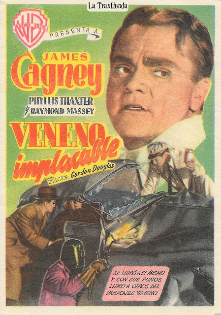 Programa de Cine - Veneno Implacable - James Cagney - Phyllis Thaxter