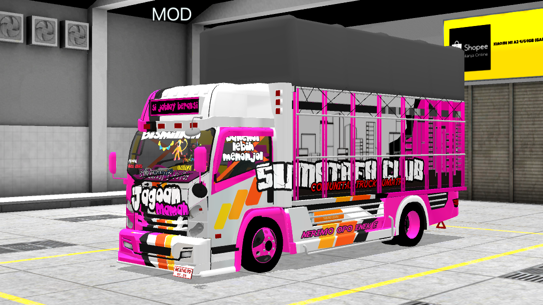 Download Livery Truck Isuzu Terpal Segitiga