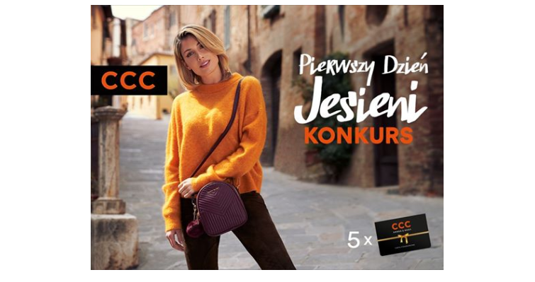 Wygraj bon do sklepów CCC o wartości 150 zł Konkurs