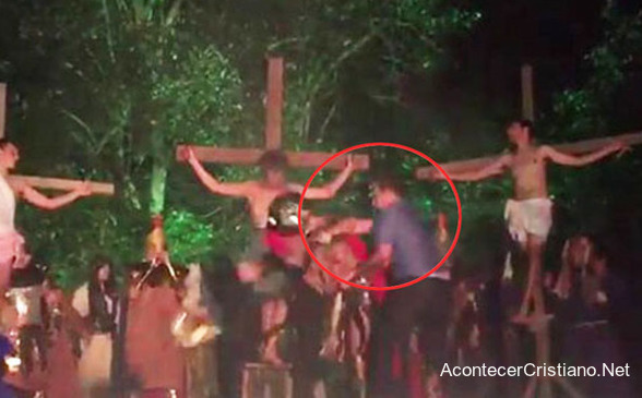 Drama de la crucifixión de Jesús