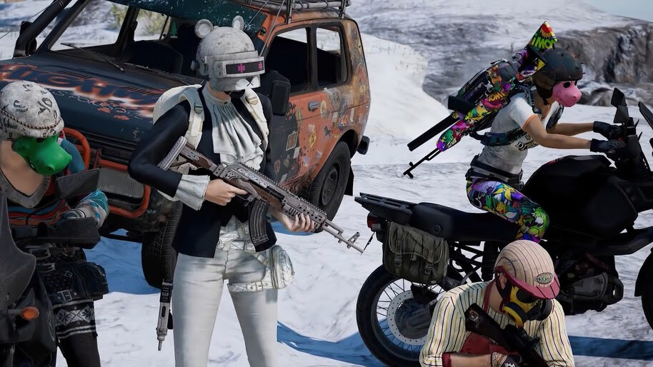 PUBG, Squad, Season 7, Survival Pass, Cold Front, Skins, 4K, #7.1932