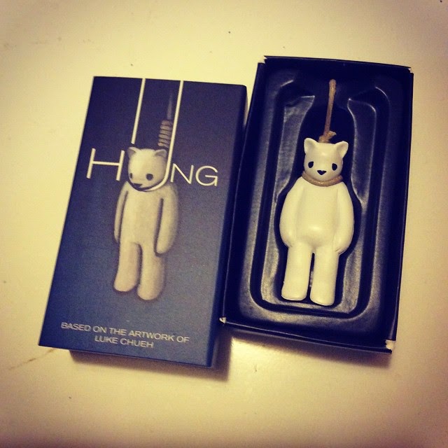 Hung Vinyl Figure Zipper Pull by Luke Chueh & Munky King