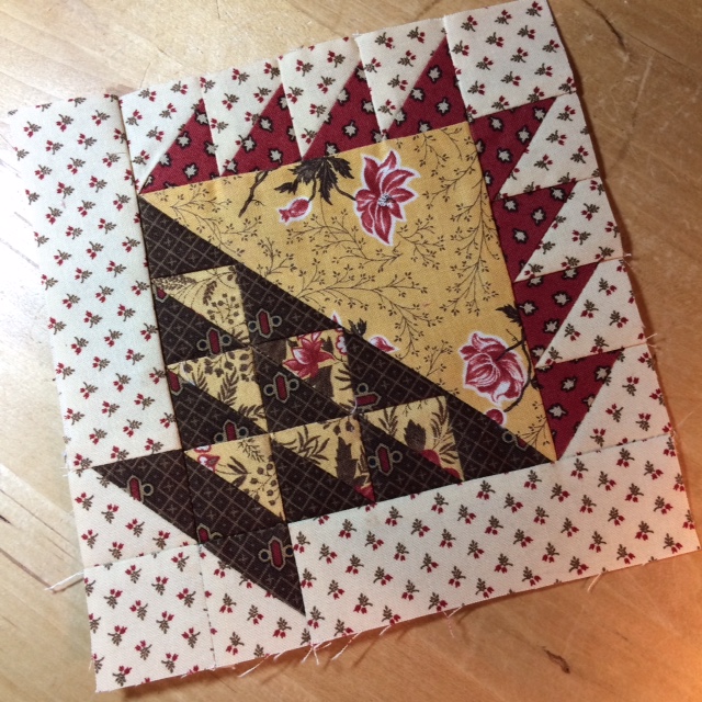 Betsy's Best..quilts and more Moda BlockHeads Block 8 Basket of