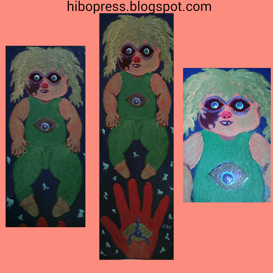 Art painting entitled: puppet alive .. for sale/لوحة فنية بعنوان : الدمية الحية .. للبيع