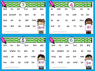 Sight Word Task Cards | The Teaching Bug!