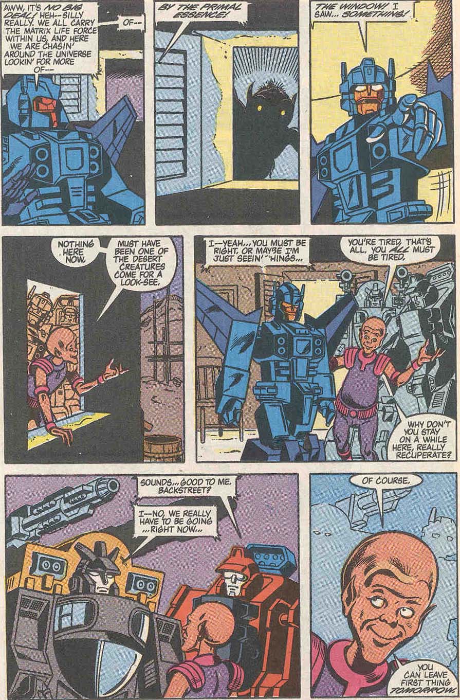 Read online The Transformers (1984) comic -  Issue #63 - 11