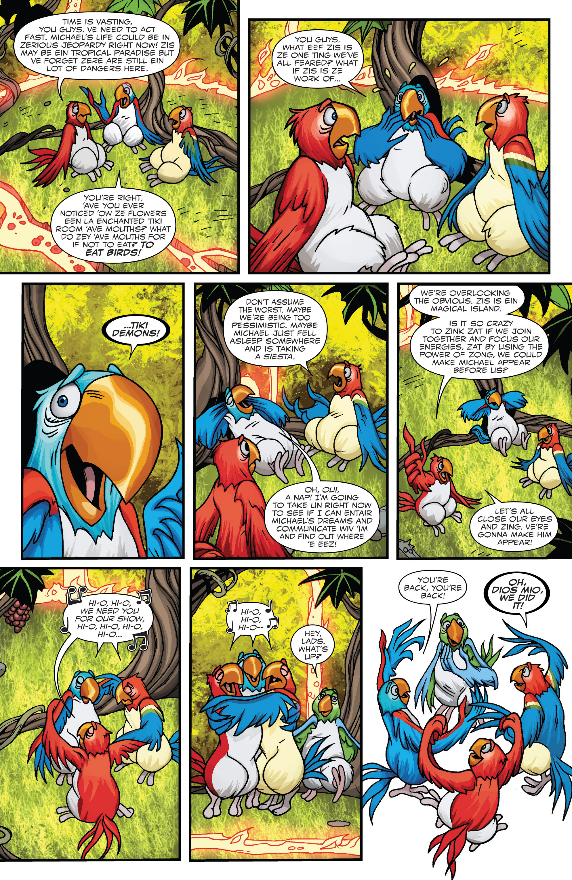 Read online Enchanted Tiki Room comic -  Issue #5 - 18