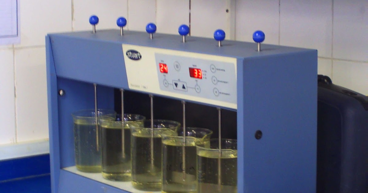 water treatment jar test