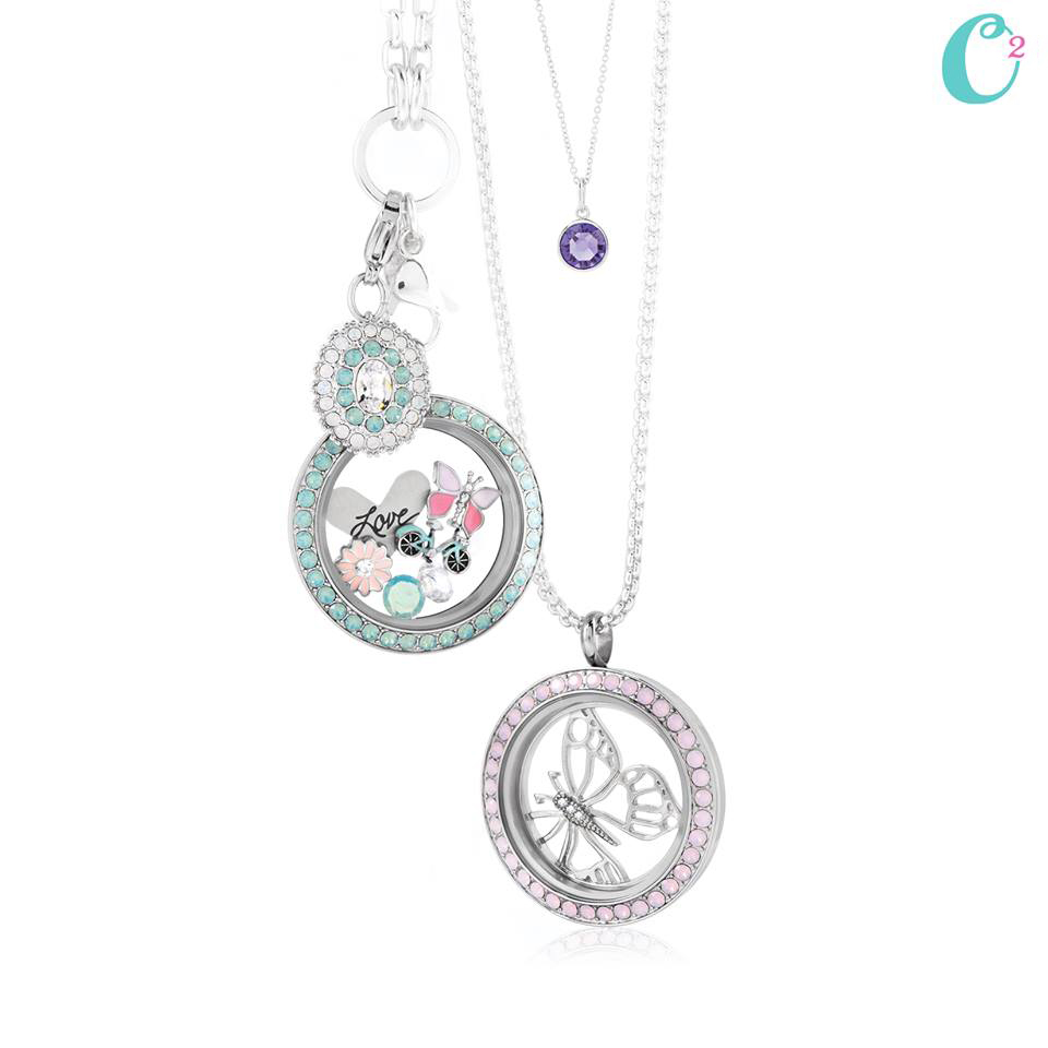 Origami Owl Signature Opal Collection by Swarovski available at StoriedCharms.com