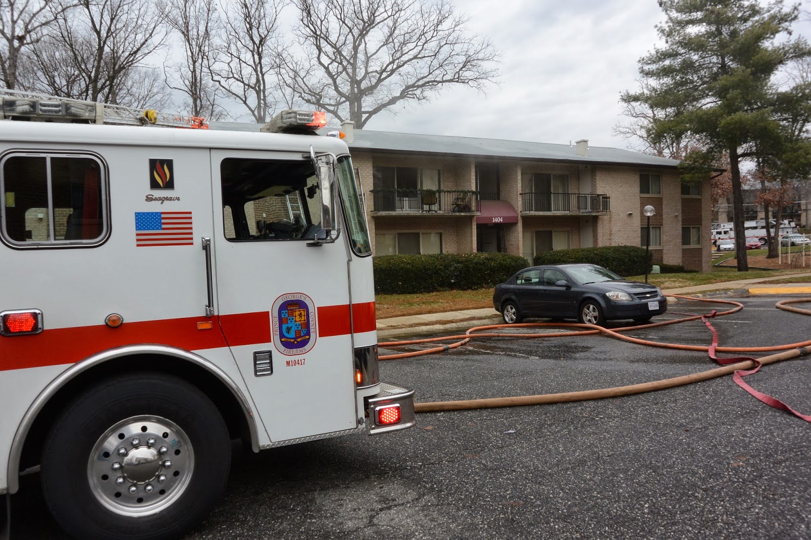 Oxon Hill Apartment Fire Iverson Street