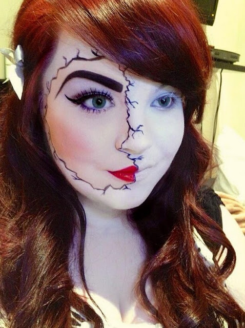 serie lærken Modtager Halloween Makeup - Broken Doll - She Might Be Loved