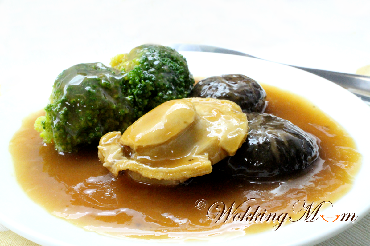 Let's get Wokking! Braised Abalone 红烧鲍鱼 Singapore Food Blog on easy