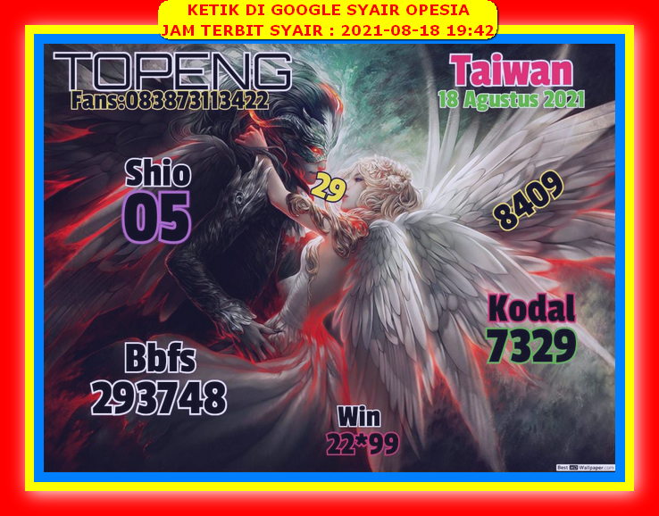Prediksi Hongkong 18 Agustus 2021 Prediksi Togel Hk Sdy Sgp