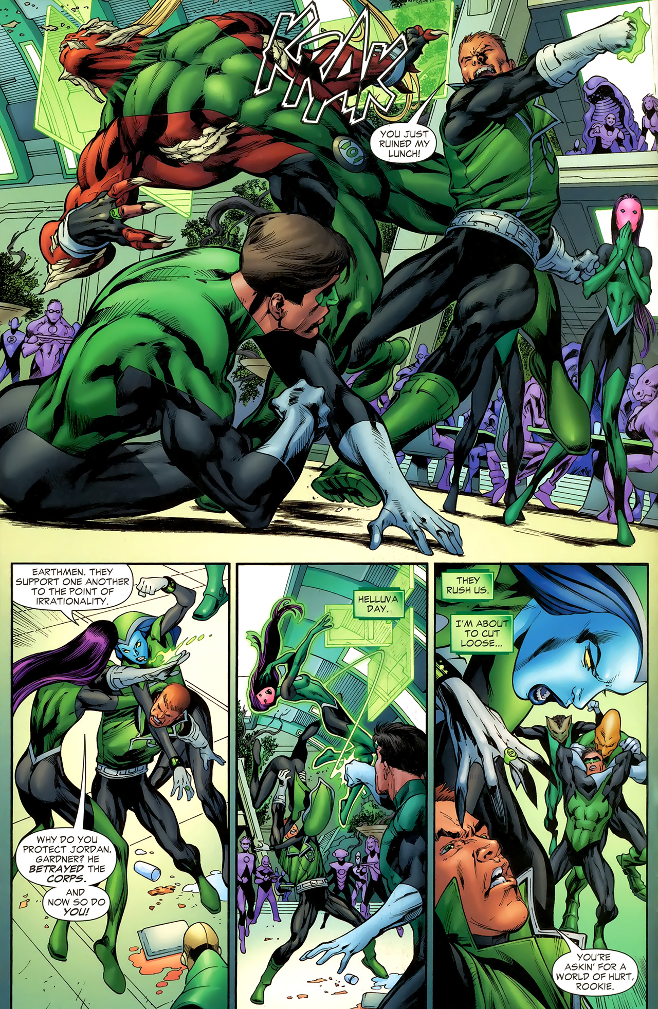 Read online Green Lantern (2005) comic -  Issue #11 - 7