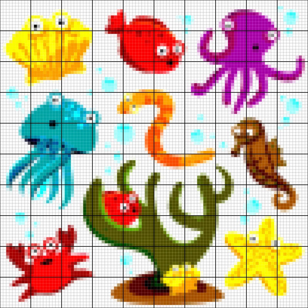 Kumpulan Gambar Karikatur Biota Laut Puzzze