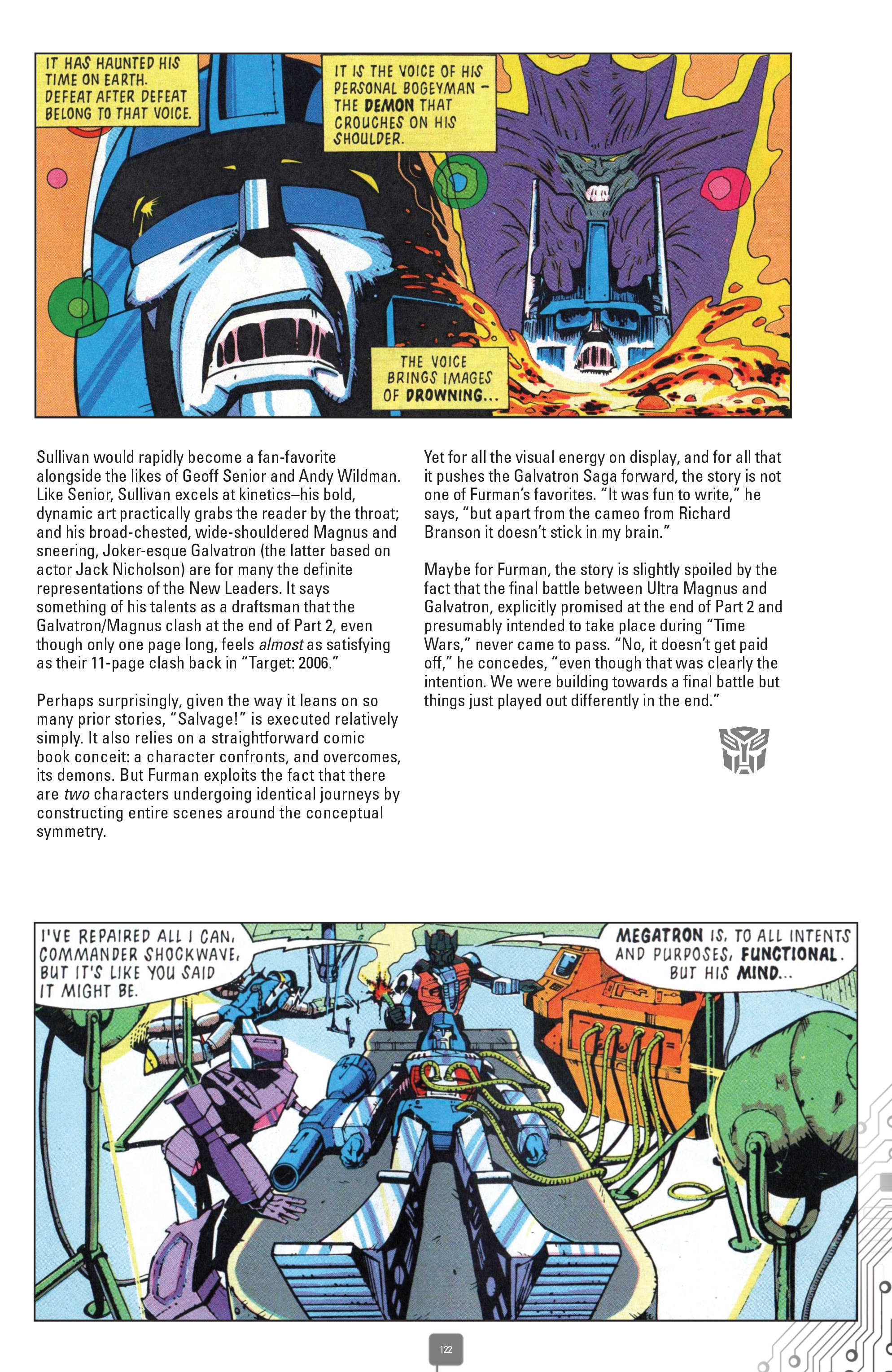 Read online The Transformers Classics UK comic -  Issue # TPB 5 - 122