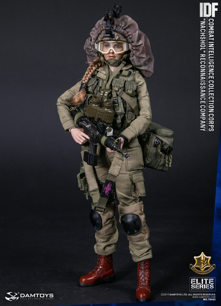 binocular 1//6 Dam Toys-Idf inteligência de combate Óculos