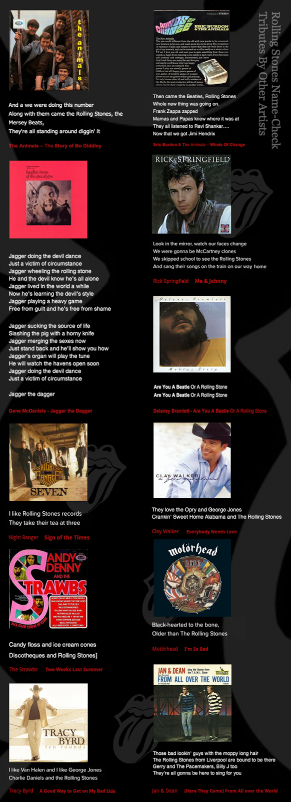 rollingstonesvaults (Who Are The Stones?) Jagger The Dagger