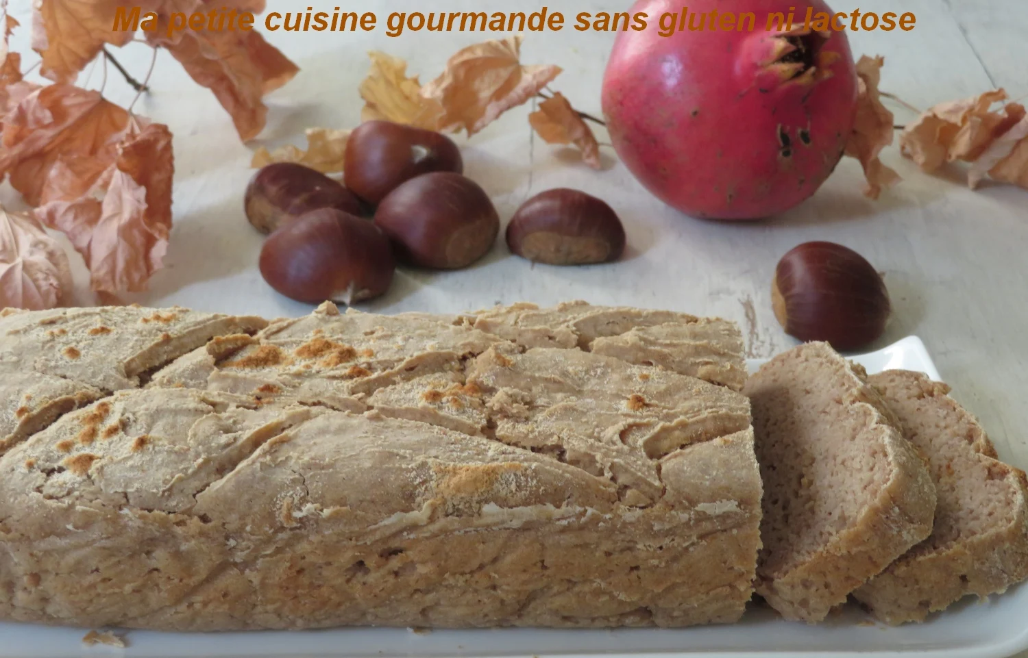 Pain à la farine de châtaigne sans gluten - Ma petite cuisine gourmande