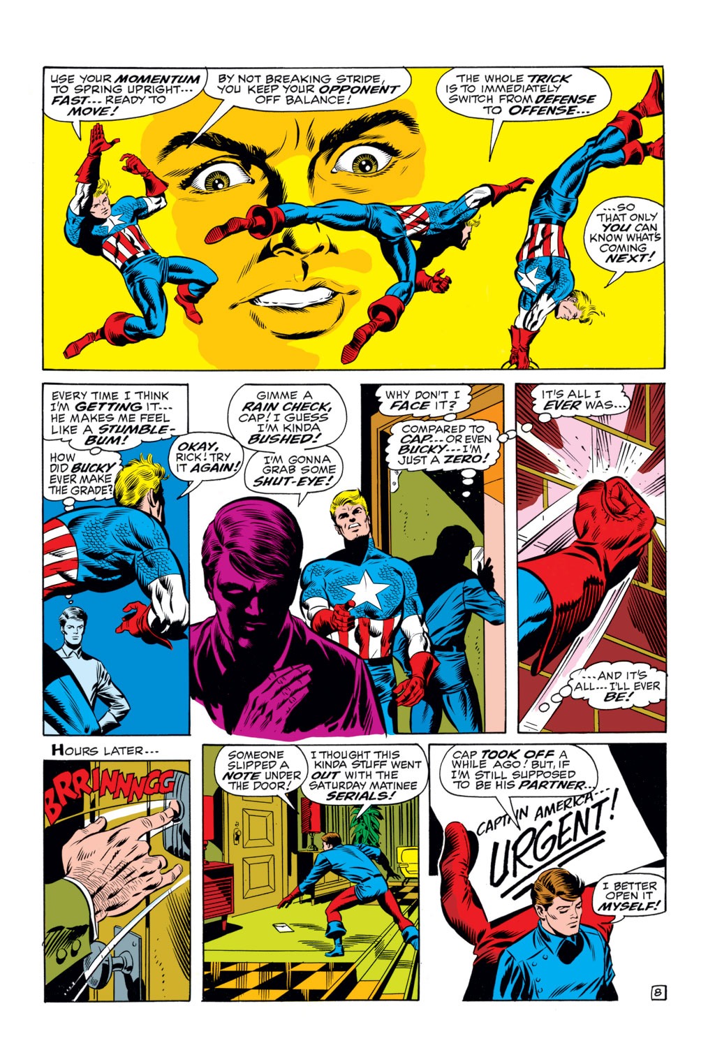 Read online Captain America (1968) comic -  Issue #111 - 8