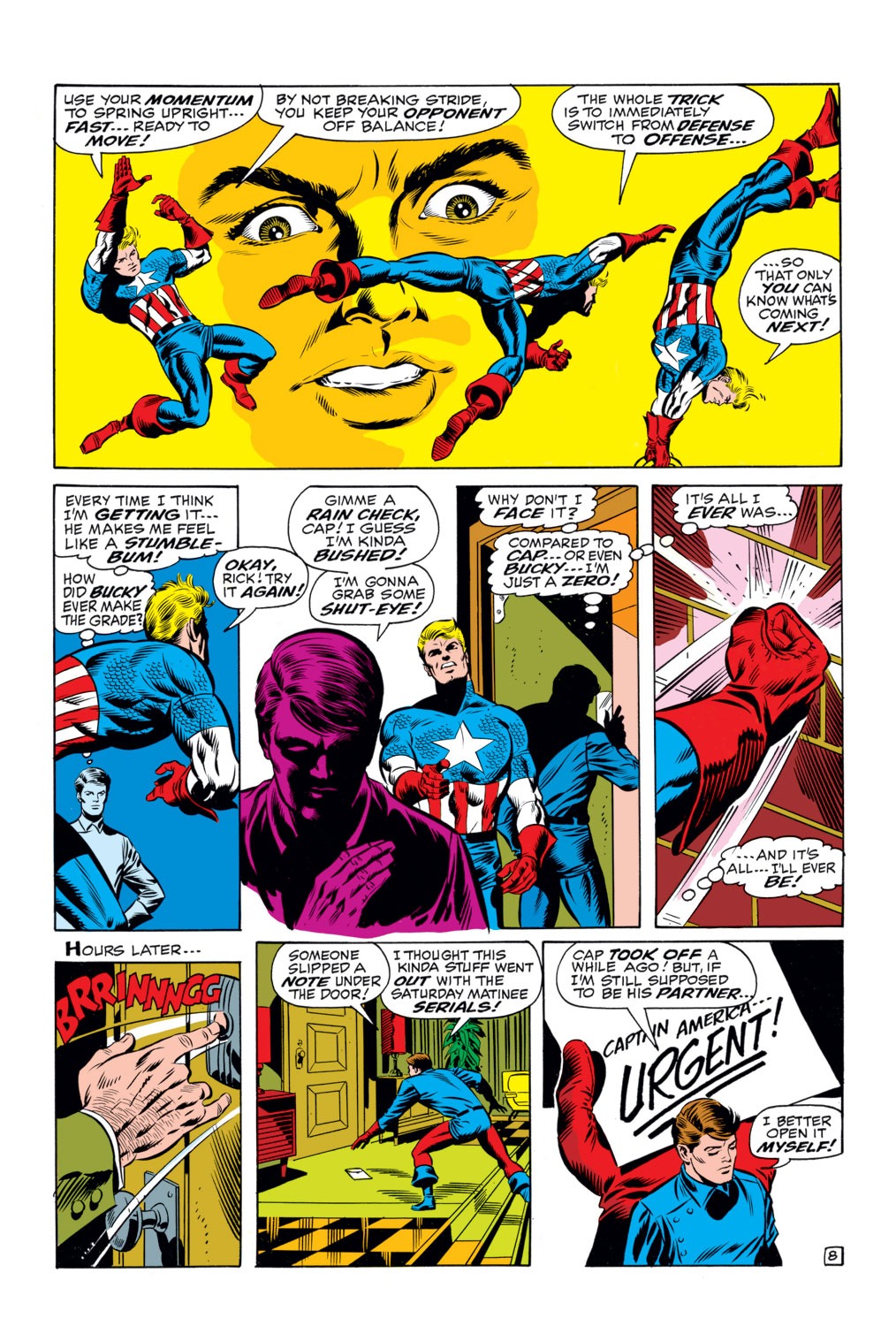 Read online Captain America (1968) comic - Issue #111 - 8